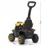 Машинка-каталка Bambi M 4802-6 Толокар 2 в 1 з батьківською ручкою Музикою та світлом Жовтий