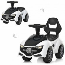 Каталка дитяча Bambi FD-6806-1 Машина-толокар Світлові звукові ефекти Білий