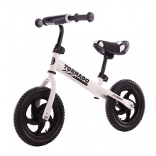 Беговел TILLY Balance Tornado T-21255/1 Надувные колёсама 12" Белый