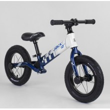Беговел Corso 93307 Skip Jack Амортизация заднего надувного колеса Бело-синий