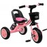 Дитячий триколісний велосипед Best Trike «TURBOTRIKE» M 3197-M-1 з EVA колесами і пляшкою для води Рожевий.