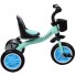 Дитячий триколісний велосипед Best Trike «TURBOTRIKE» M 3197-M-1 з EVA колесами і пляшкою для води Бірюзовий.