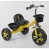 Дитячий триколісний велосипед Best Trike LM-9033 колеса піна два кошики Жовтий