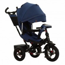 Дитячий триколісний велосипед TILLY Impulse T-386/2 синій льон