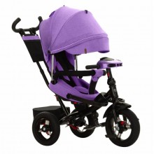 Дитячий триколісний велосипед TILLY Impulse T-386/2 фіолетовий льон