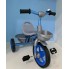 Дитячий триколісний велосипед Best Trike BS-2478 на гумових колесах Блакитний