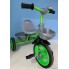 Дитячий триколісний велосипед Best Trike BS-3615 на гумових колесах Зелений