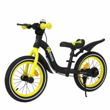 Біговел TILLY BALANCE T-212524 Extreme Колеса надувні діаметр 35 см Жовтий