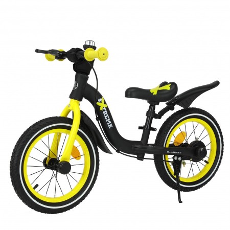 Біговел TILLY BALANCE T-212524 Extreme Колеса надувні діаметр 35 см Жовтий