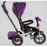 Дитячий триколісний велосипед Best Trike 6088 F-708-09 музична панель c USB Фіолетовий