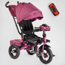Дитячий триколісний велосипед Best Trike 6088 F-355-39 музична панель c USB Рожевий