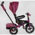 Дитячий триколісний велосипед Best Trike 6088 F-355-39 музична панель c USB Рожевий
