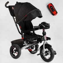 Дитячий триколісний велосипед Best Trike 6088 F-600-19 музична панель c USB Чорний