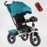 Дитячий триколісний велосипед Best Trike 6088 F-405-20 музична панель c USB Блакитний