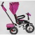 Дитячий триколісний велосипед Best Trike 6088 F-844-02 музична панель c USB Малиновий