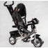 Дитячий триколісний велосипед Best Trike 6588/78-755 з музичною фарою USB Колеса піна Чорний