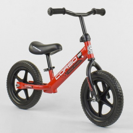 Беговел Corso 32003 Колеса пена 12" Красный