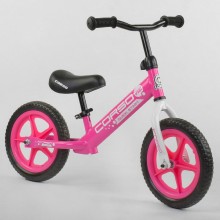 Беговел Corso 21001 Колеса пена 12" Розовый