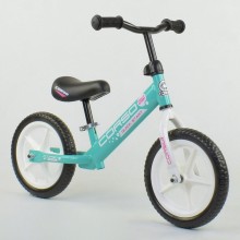 Беговел Corso 17008 Колеса пена 12" Бирюзовый